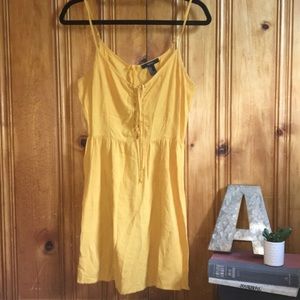 Yellow sun dress